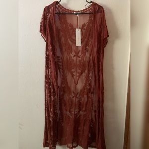 Lace cardigan/duster/kimono